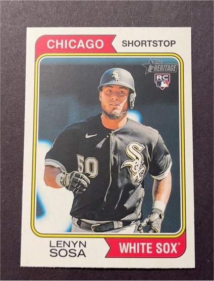 2023 Topps Heritage High Number #511 Lenyn Sosa — front