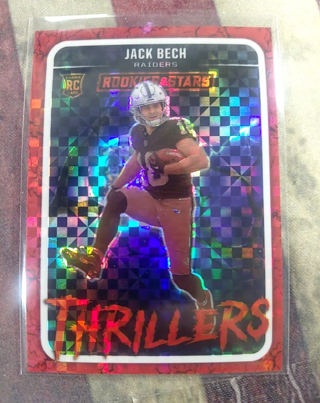 2025 Panini Rookies & Stars Thrillers #27 Jack Bech — front