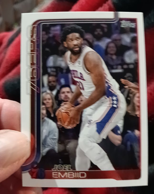 2025-26 Topps #22 Joel Embiid — front