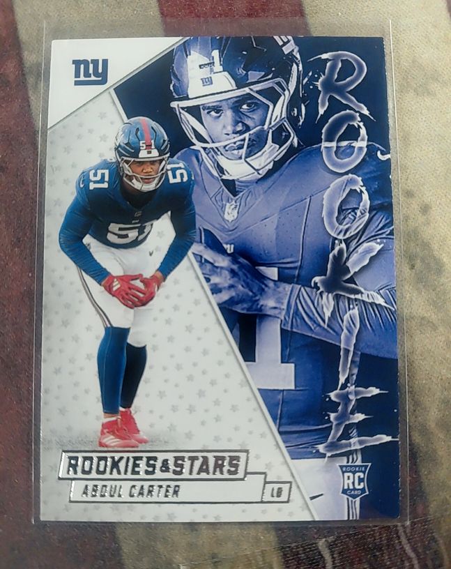 2025 Panini Rookies & Stars #1 Abdul Carter — front