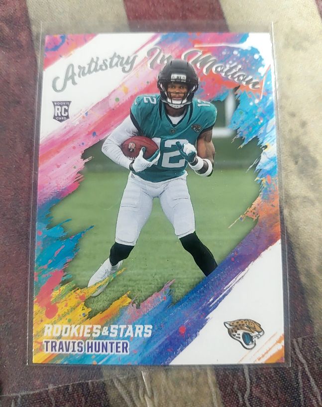 2025 Panini Rookies & Stars #8 Travis Hunter Artistry In Motion — front