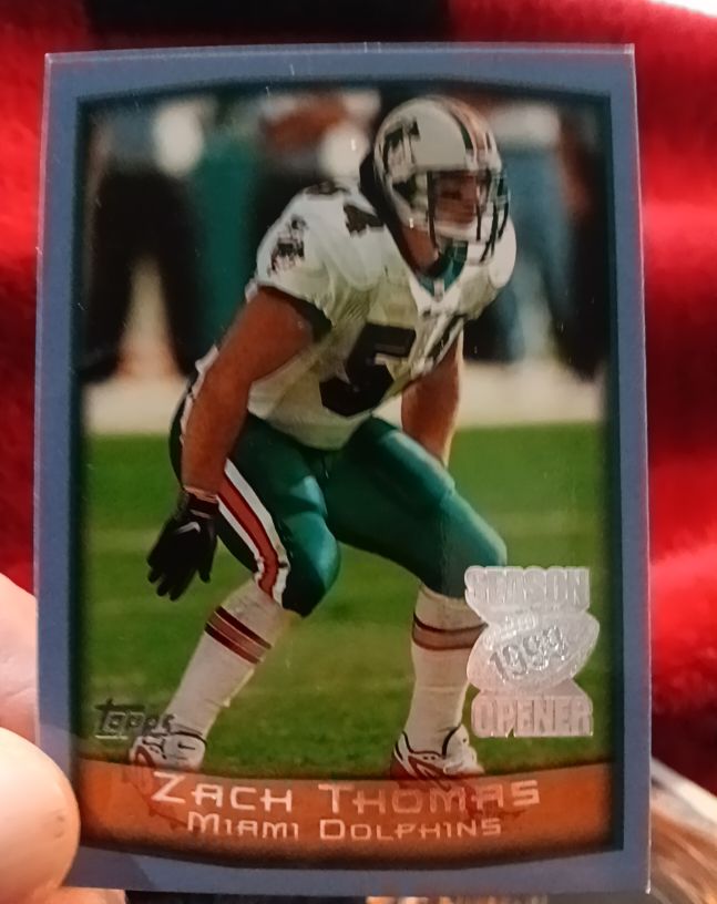 1999 Topps Season Opener #53 Zach Thomas — front