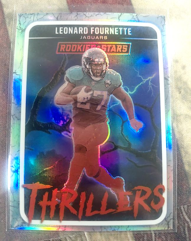 2025 Panini Rookies & Stars #23 Leonard Fournette Thrillers Silver — front