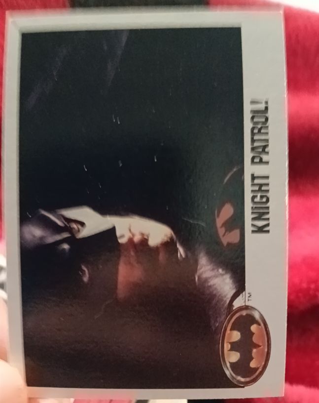 1989 Topps Batman #97 Knight Patrol! — front