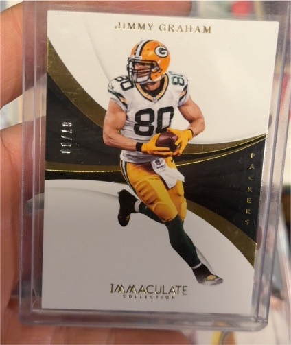2018 Panini Immaculate Collection #D/99 Jimmy Graham — front