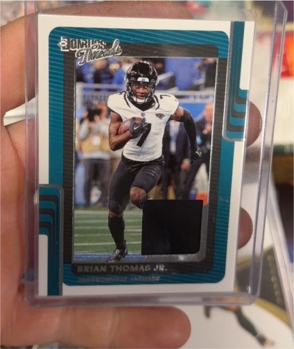 2025 Panini Donruss #DTH-BTJ Brian Thomas Jr. — front