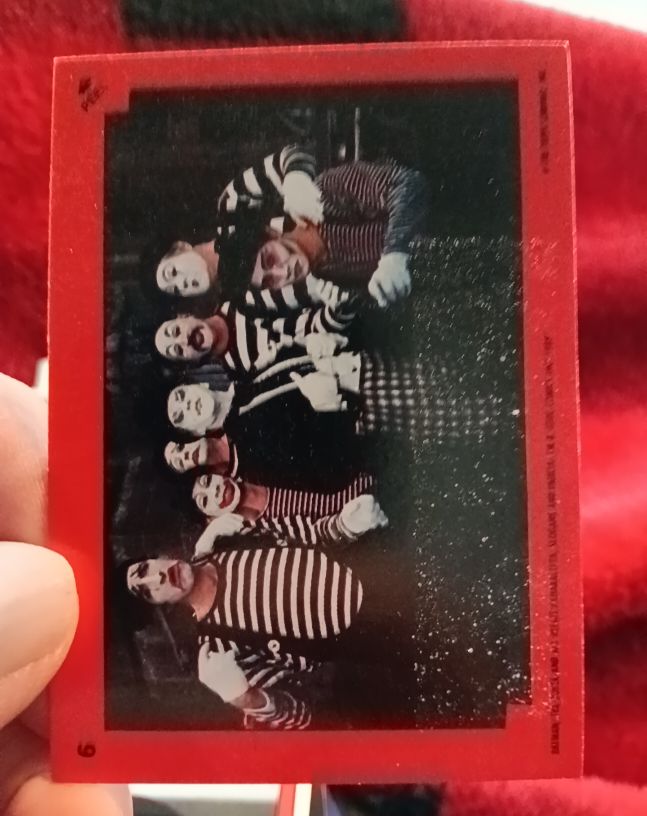 1989 Topps Batman The Movie Sticker #6 Joker's Goons — front