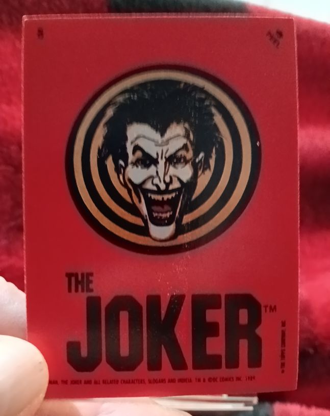 1989 Topps Batman #5 The Joker — front