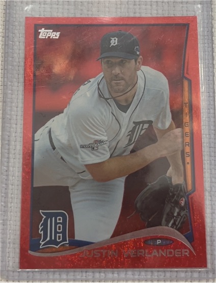 2014 Topps Chrome #140 Justin Verlander — front