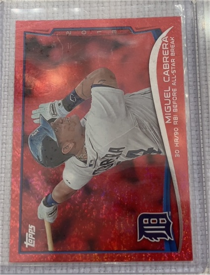 2014 Topps #250 Miguel Cabrera — front