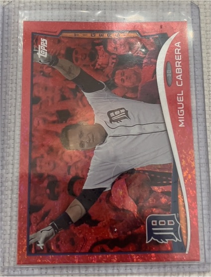 2014 Topps #250 Miguel Cabrera — front