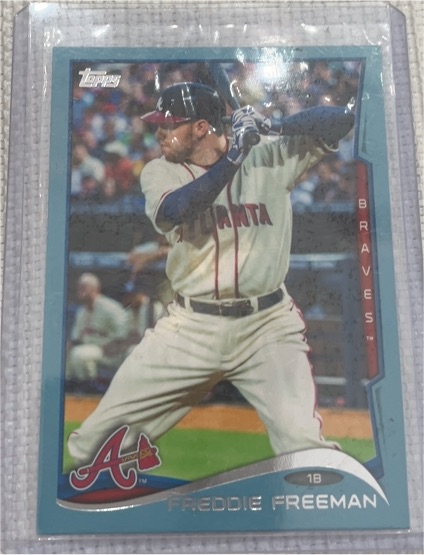 2014 Topps Chrome #146 Freddie Freeman — front