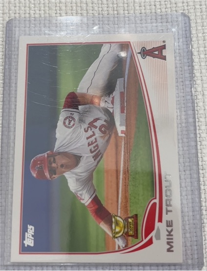 2013 Topps #536 Mike Trout — front