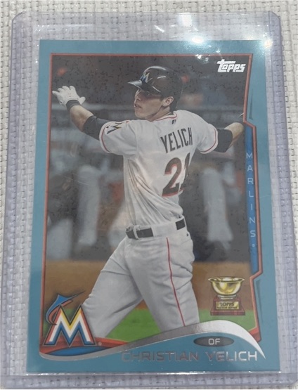 2014 Topps #MA-14 Christian Yelich — front