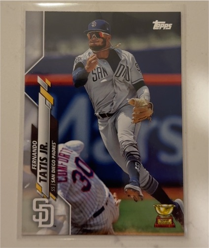 2020 Topps #168 Fernando Tatis Jr. — front