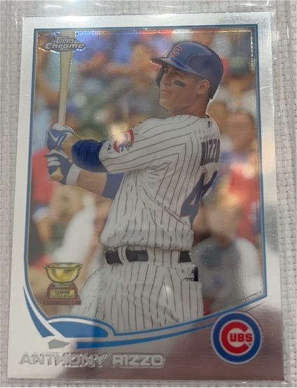 2013 Topps Chrome #44 Anthony Rizzo — front