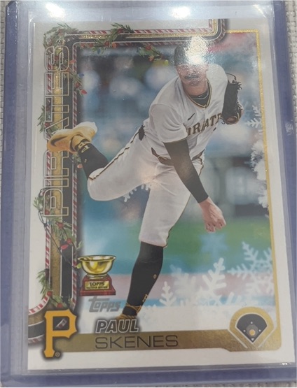 2025 Topps Holiday #H70 Paul Skenes — front