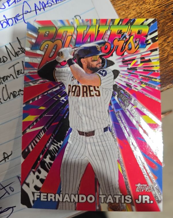 2025 Topps #PP-14 Fernando Tatis Jr. Power Players — front
