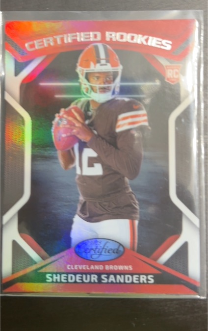 2025 Panini Certified - Certified Rookies #CRK-SSS Shedeur Sanders — front
