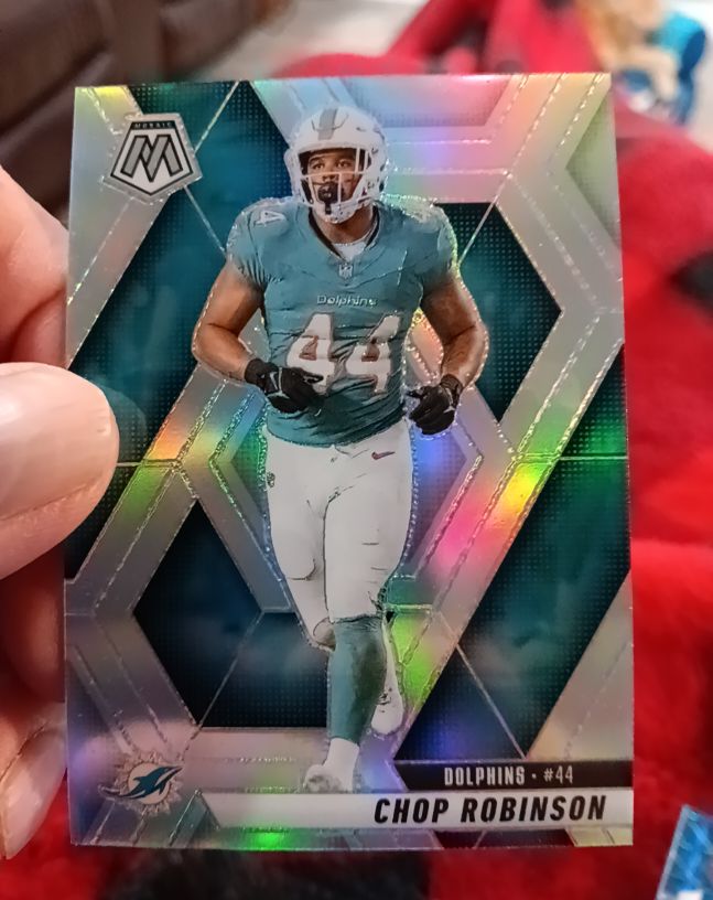 2025 Panini Mosaic #44 Chop Robinson — front