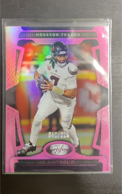 2025 Panini Certified #39 C.J. Stroud — front