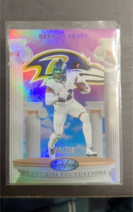 2025 Panini Certified Franchise Foundations #FFO-DHY Derrick Henry — front