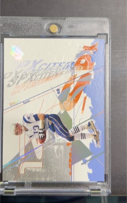 2003 Upper Deck SPx #102 Tom Brady — front
