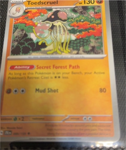 2025 Pokémon Journey Together #089 Toedscruel — front