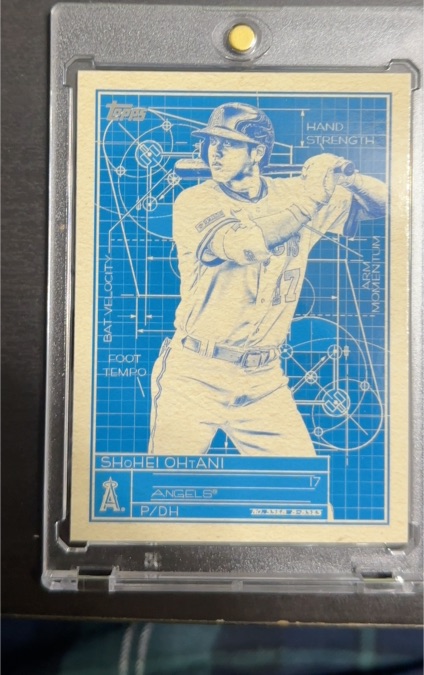 2024 Topps Series 1 Superstar Blueprint #SB-3 Shohei Ohtani — front