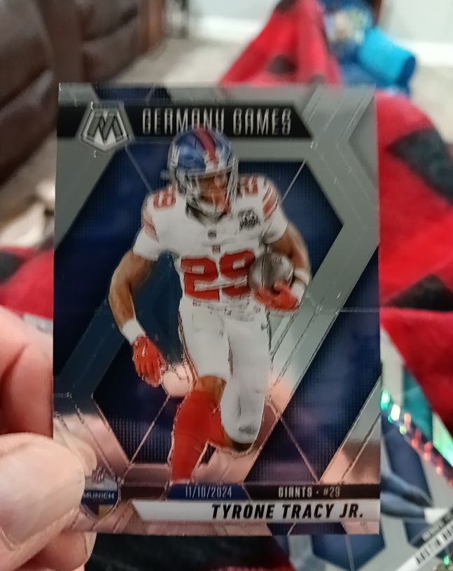 2025 Panini Mosaic Germany Games #259 Tyrone Tracy Jr. — front