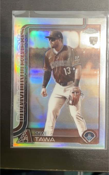 2025 Topps Chrome Update #USC104 Tim Tawa — front