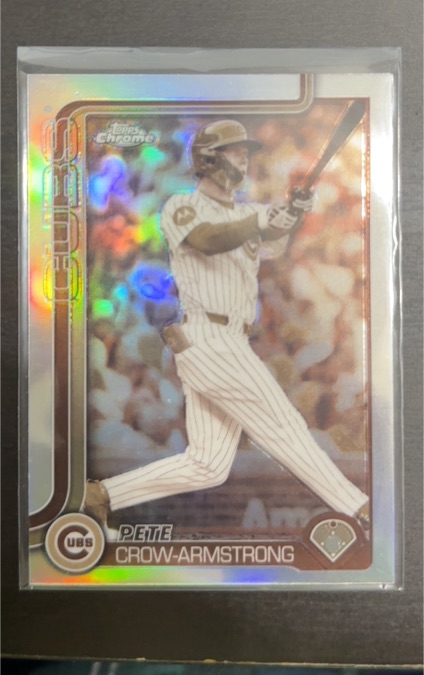 2025 Topps Chrome Update #USC76 Pete Crow-Armstrong — front