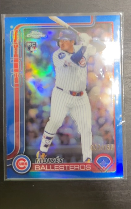 2025 Topps Chrome Update #USC93 Moisés Ballesteros — front