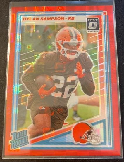 2025 Panini Donruss Optic #389 Dylan Sampson — front