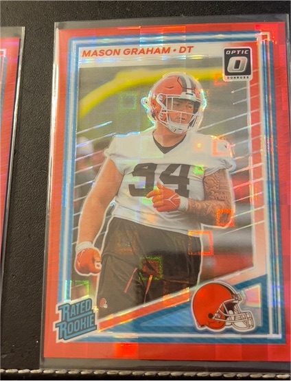 2025 Panini Donruss Optic #340 Mason Graham — front