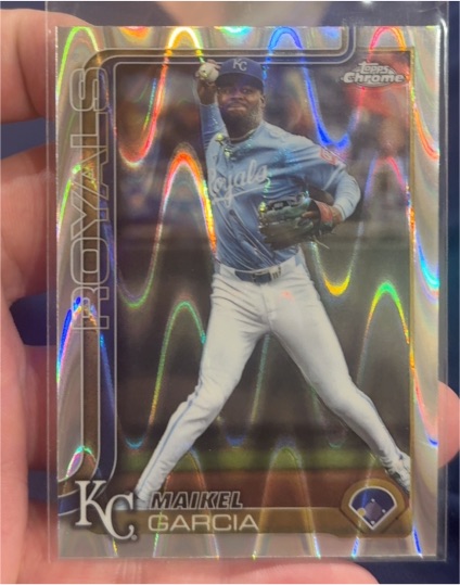 2025 Topps Chrome Update #USC70 Maikel Garcia — front