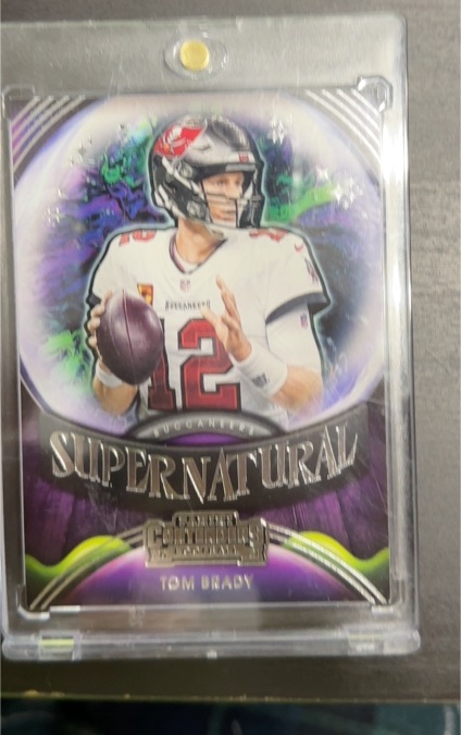 2021 Panini Contenders #SN-TBR Tom Brady — front