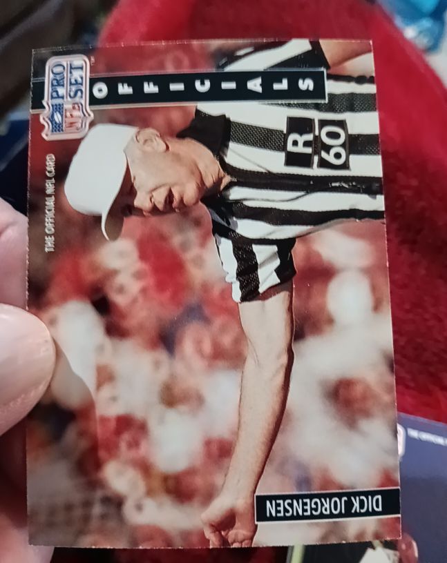 1991 Pro Set #353 Dick Jorgensen — front