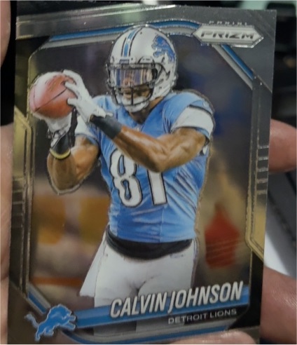 2025 Panini Prizm #81 Calvin Johnson — front