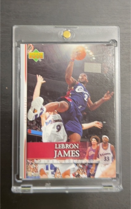 2007-08 Upper Deck First Edition #192 LeBron James — front