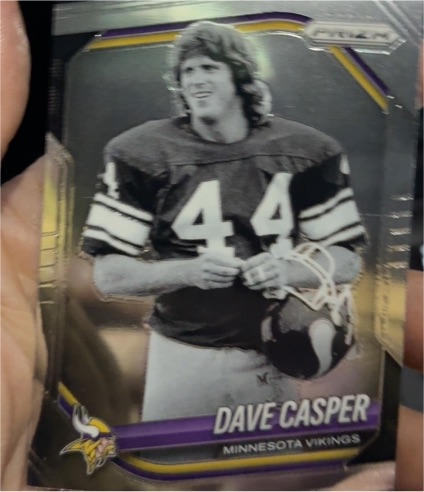 2025 Panini Prizm #256 Dave Casper — front