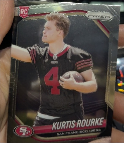 2025 Panini Prizm #397 Kurtis Rourke — front