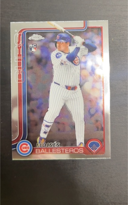 2025 Topps Chrome Update #US262 Moises Ballesteros — front