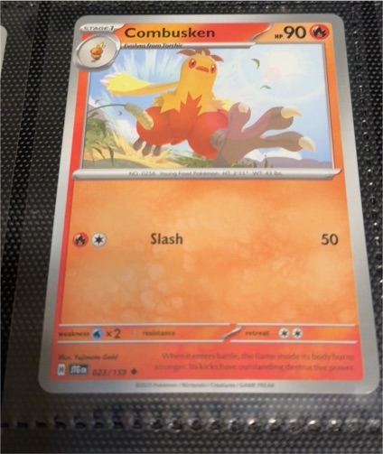 2025 Pokémon Journey Together #023 Combusken — front