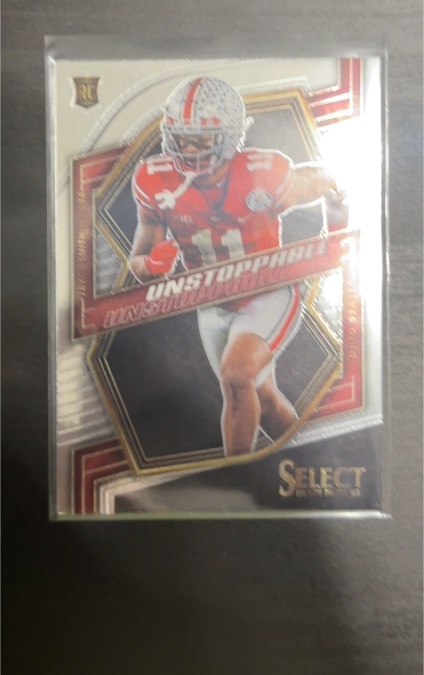 2023 Panini Select Draft Picks #UN-9 Jaxon Smith-Njigba Unstoppable Rookie — front