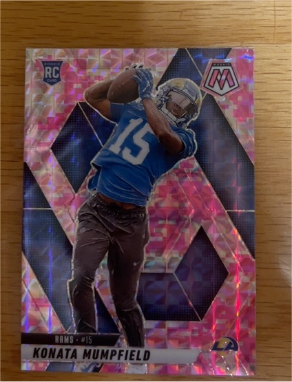 2025 Panini Mosaic #393 Konata Mumpfield — front