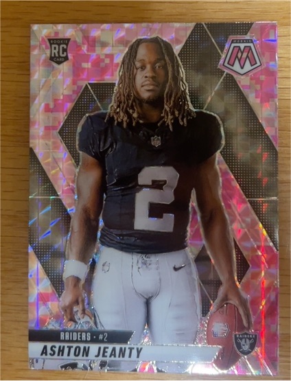 2025 Panini Mosaic #287 Ashton Jeanty — front