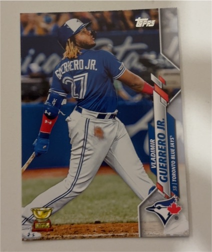 2020 Topps Series 1 #182 Vladimir Guerrero Jr. — front