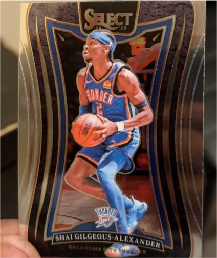 2024-25 Panini Select #319 Shai Gilgeous-Alexander — front