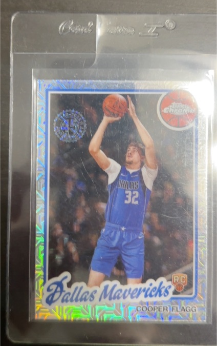 2025 Topps Chrome #TC-CF Cooper Flagg — front